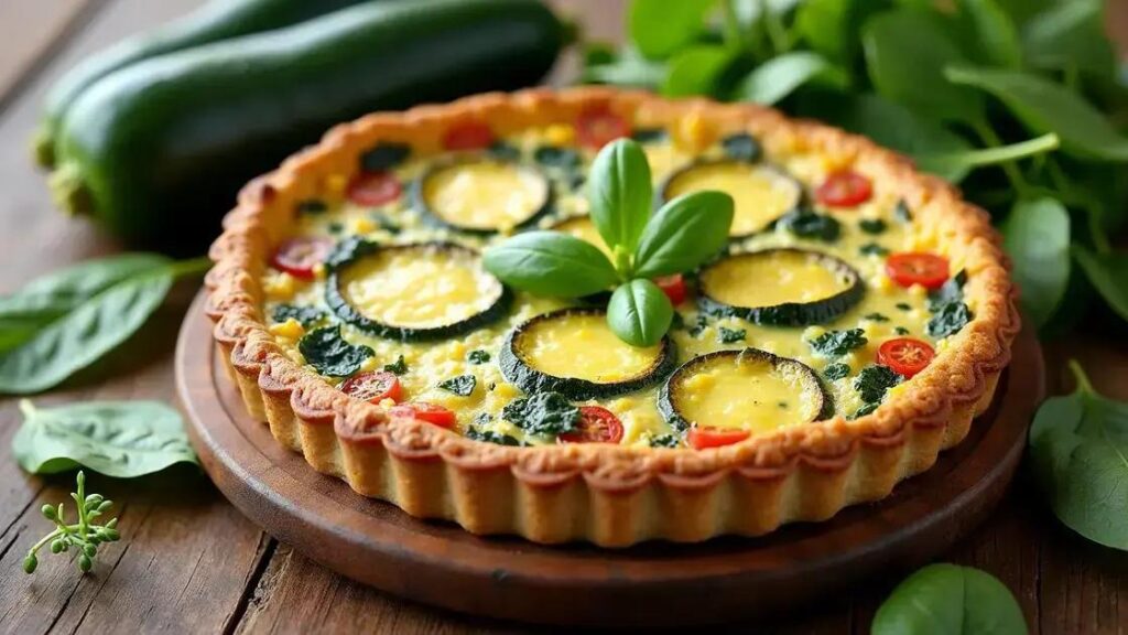 Zucchini and Spinach Quiche Recipes for Testosterone Boosting