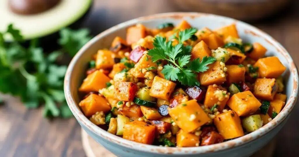 Zucchini and Sweet Potato Hash Recipes for Hormonal Balance