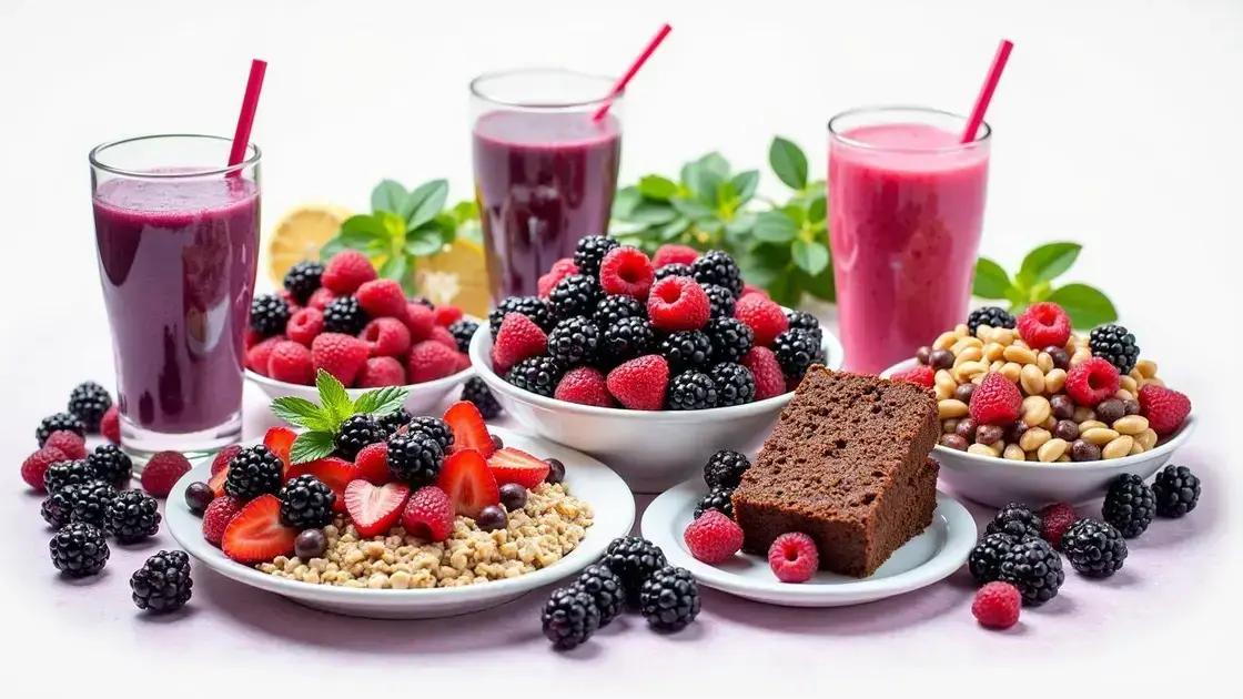 Adding Blackberries to Your Diet Easily
