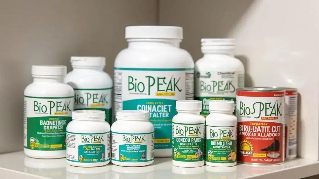 Alternatives to Bio Peak Online