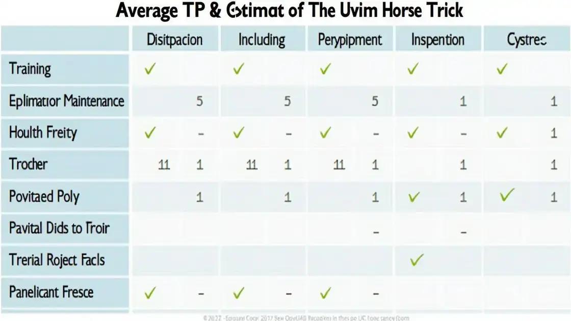 Average Cost Estimates