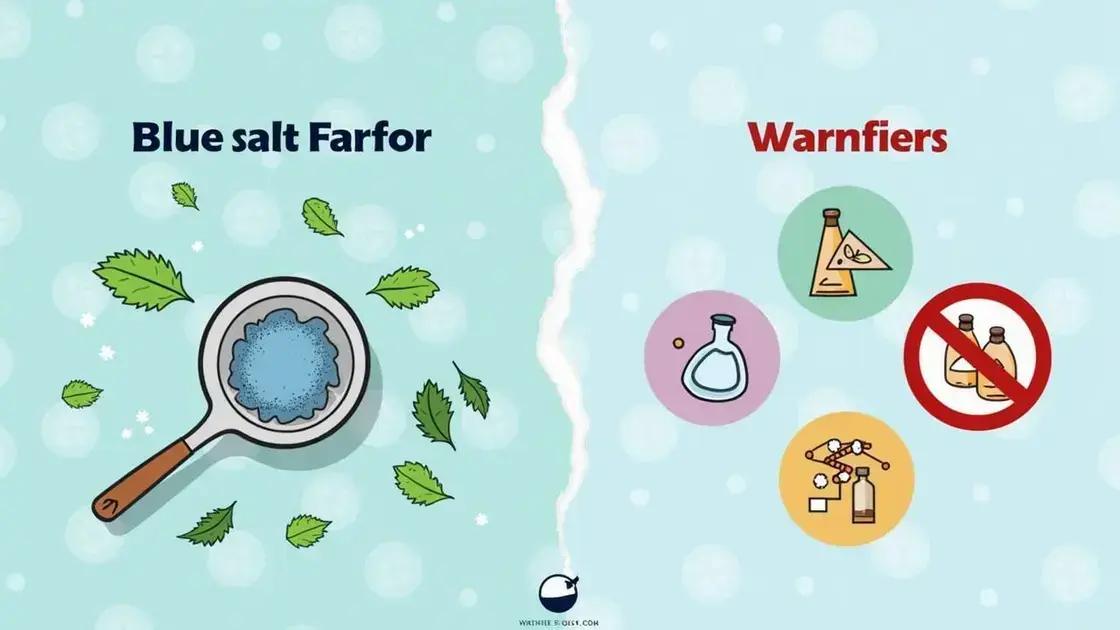 Benefits and Risks of Blue Salt Trick