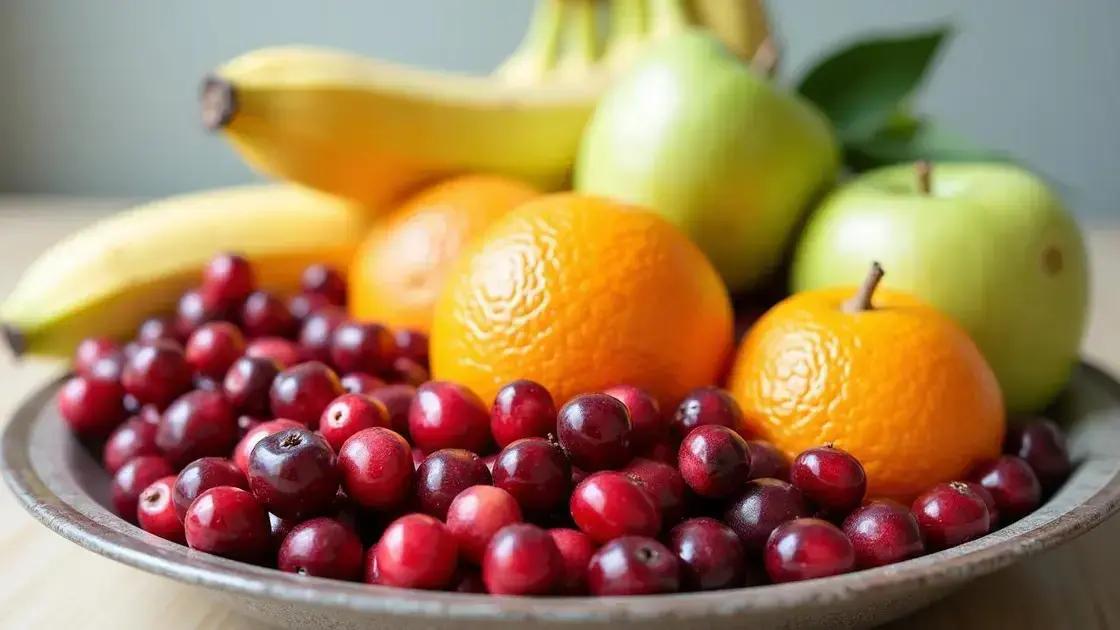 Benefits of Combining Cranberries with Other Fruits
