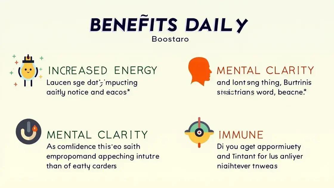 Benefits of Daily Boostaro Consumption