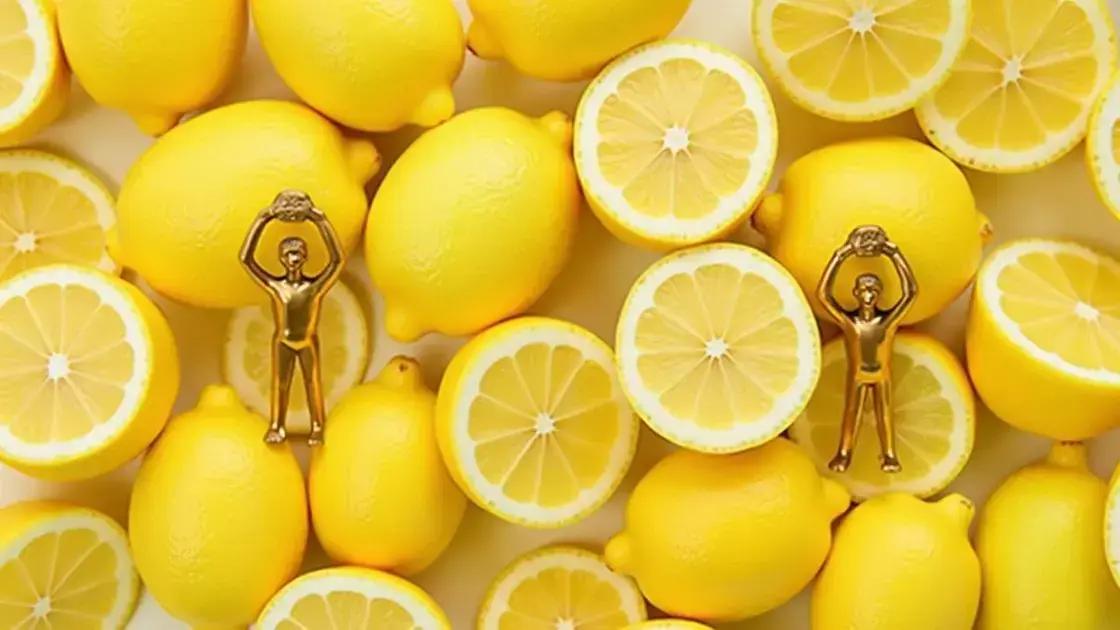 Benefits of Lemons for Men