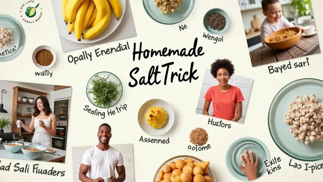 Benefits of Making Your Own Salt Trick