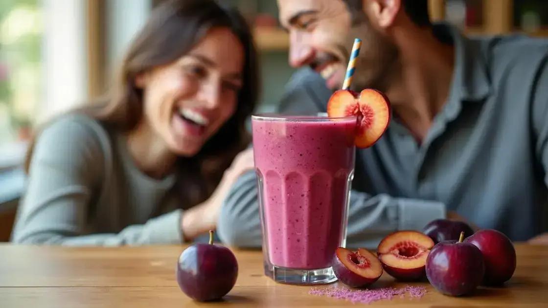 Benefits of Plum Smoothies for Sexual Health