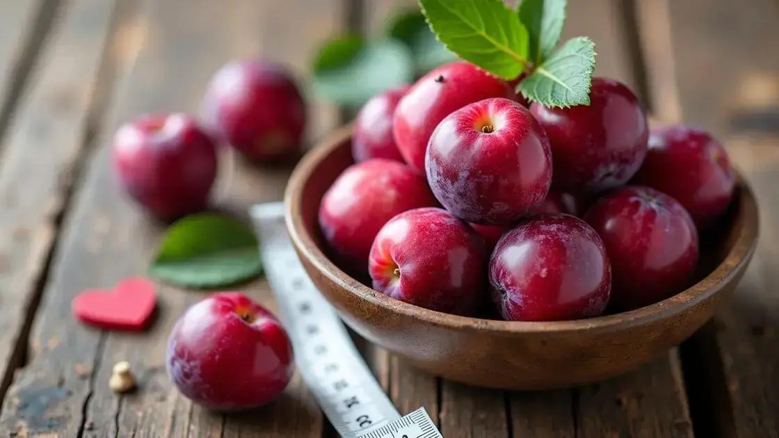 Benefits of Plums for ED Management