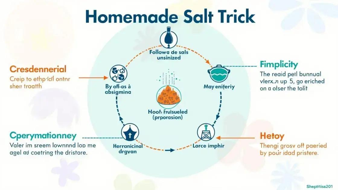 Benefits of the Homemade Salt Trick