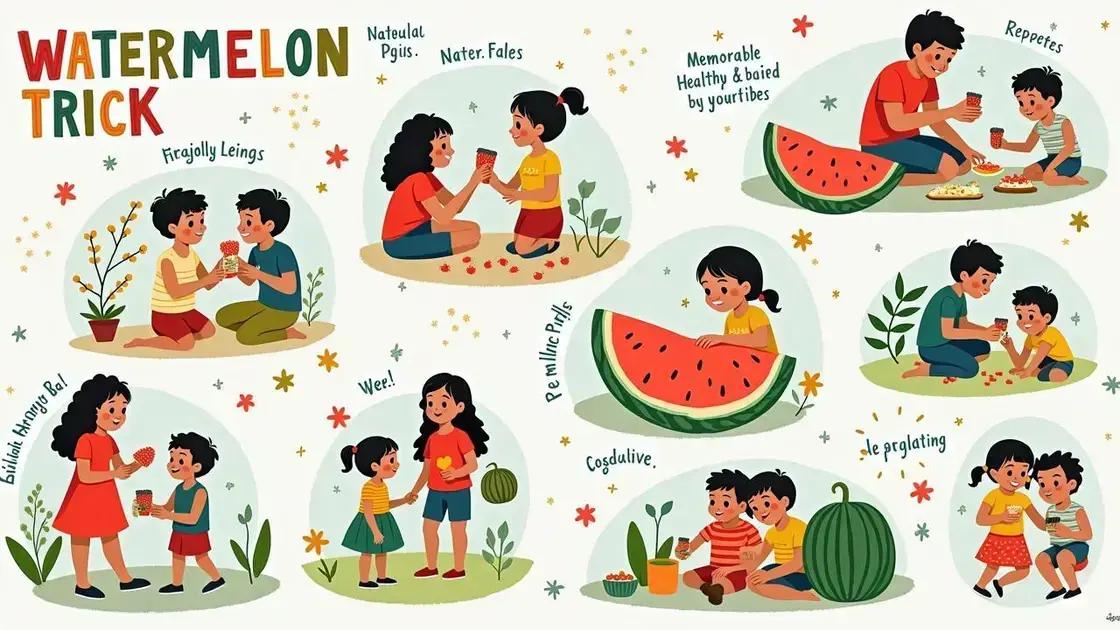 Benefits of Using the Watermelon Trick