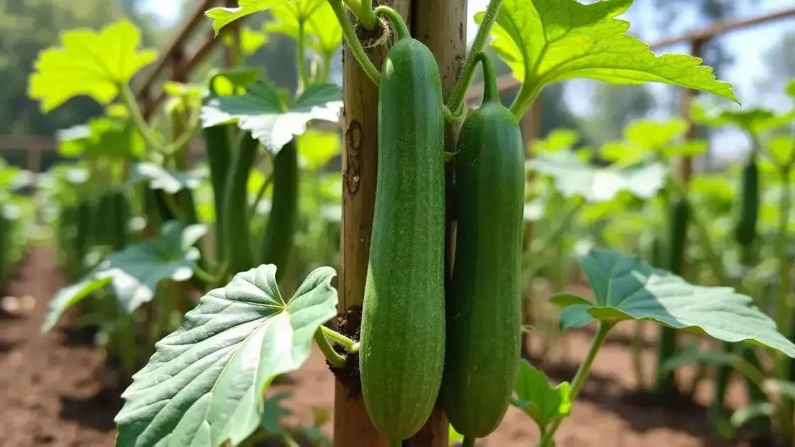 Best Practices for Cultivating African Cucumber