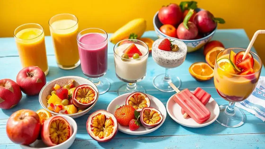 Best Recipes with Passion Fruit and Other Fruits