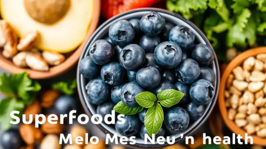 Blueberries: A Superfood for Men