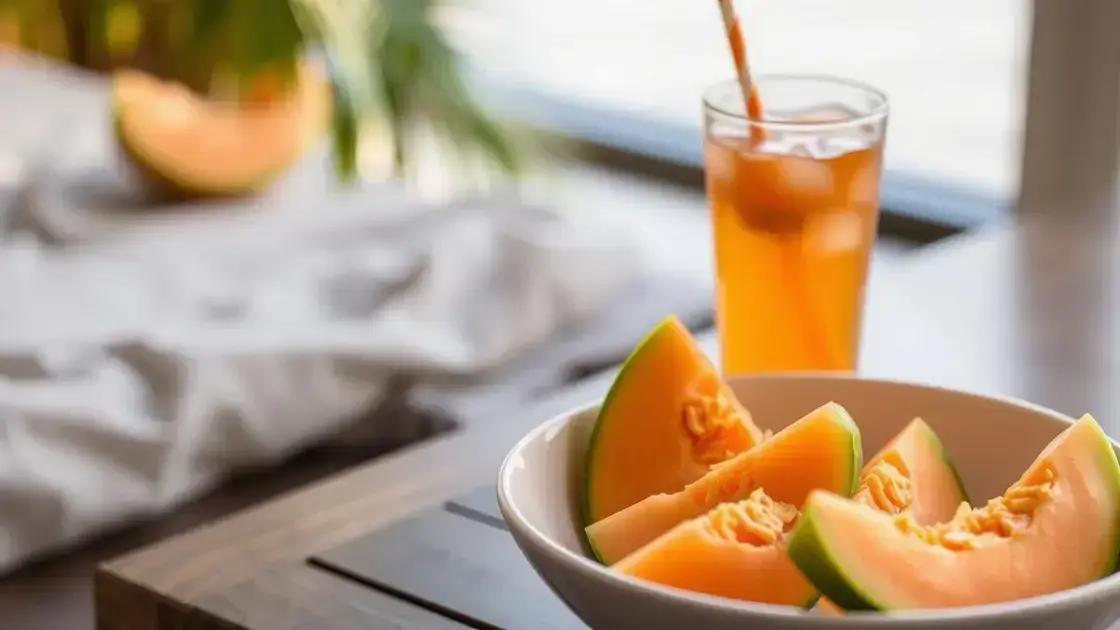Cantaloupe and Stress Reduction