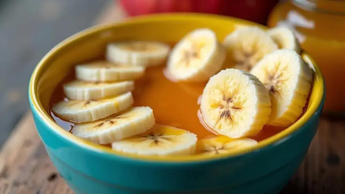 Combining Bananas and Honey: A Healthy Choice