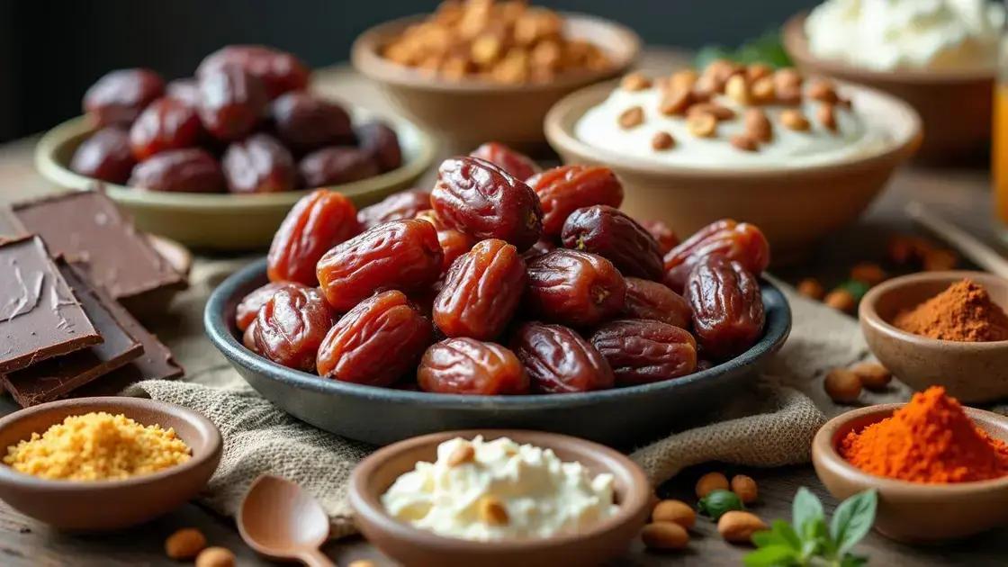 Combining Dates with Other Ingredients for Wellness
