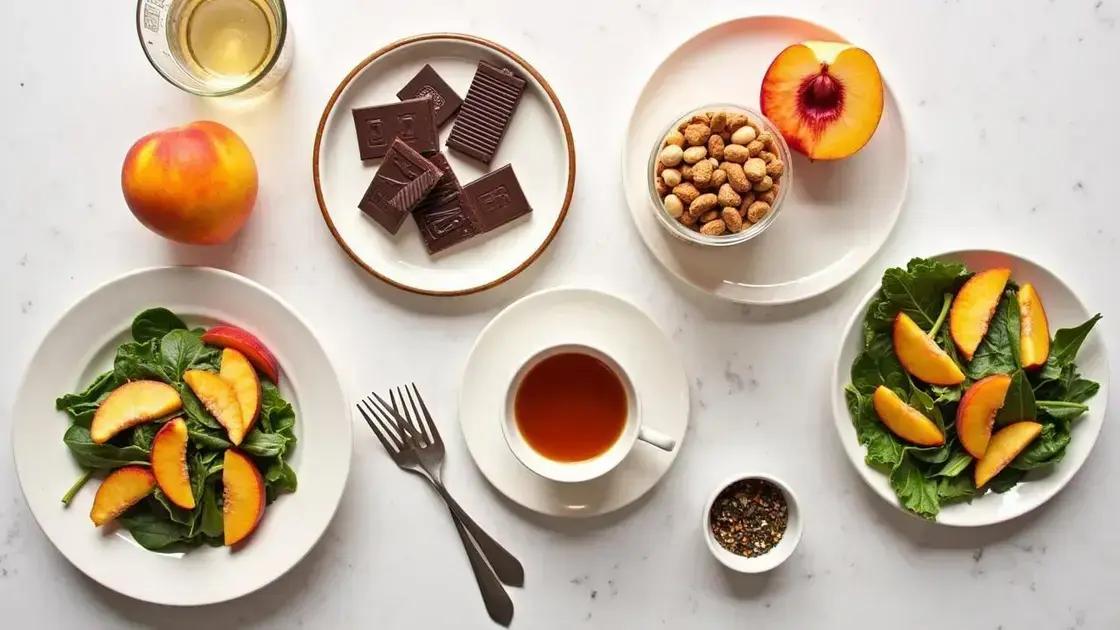 Combining Peaches with Other Stress-Relieving Foods