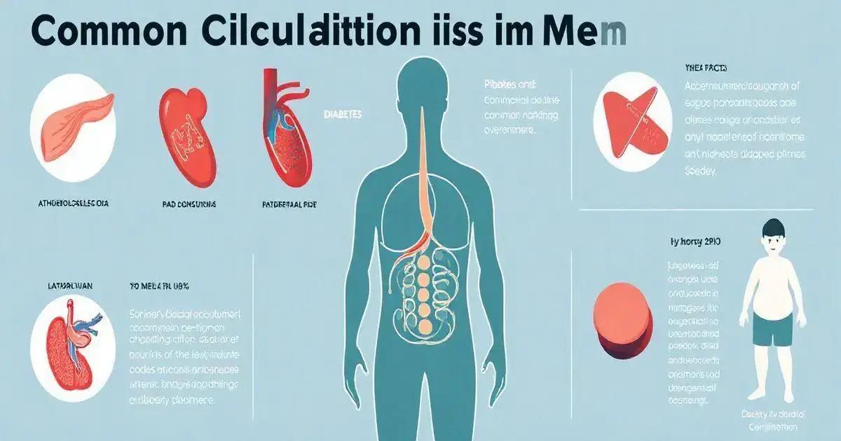 Common Circulation Issues Impacting Men