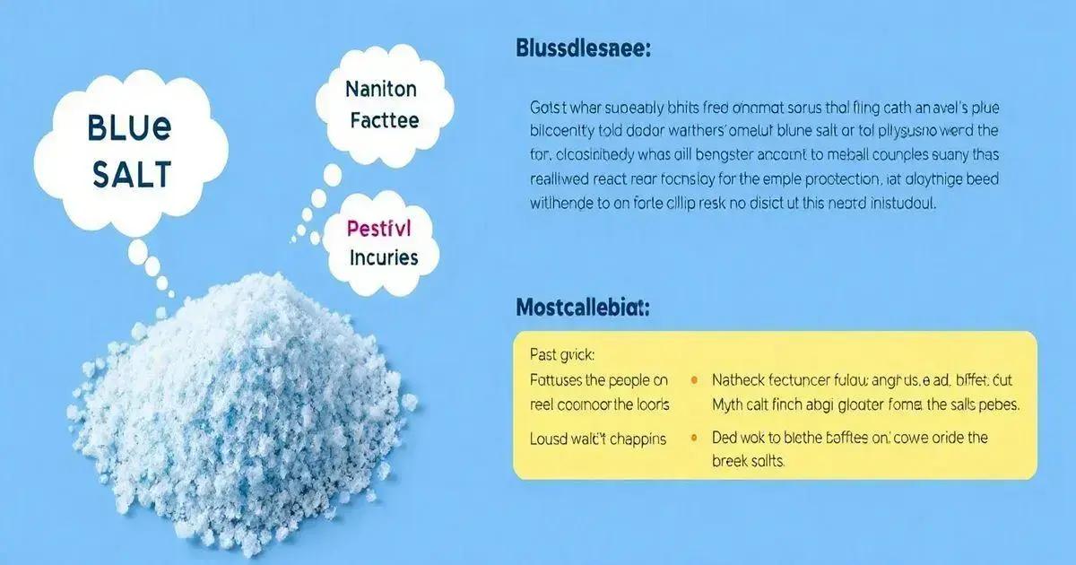 Common Myths about Blue Salt