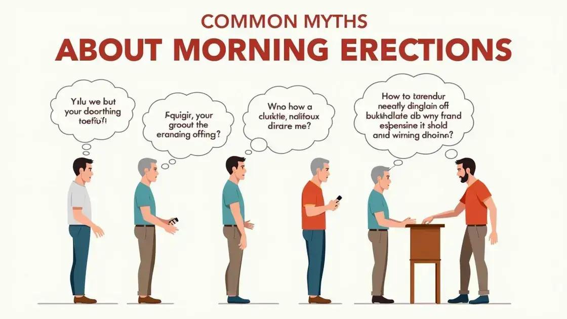 Common Myths About Morning Erections