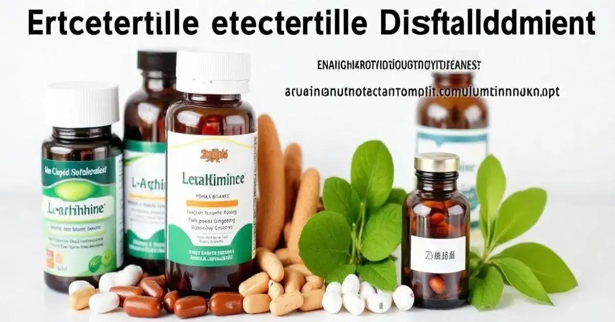 Common Supplements for Treatment