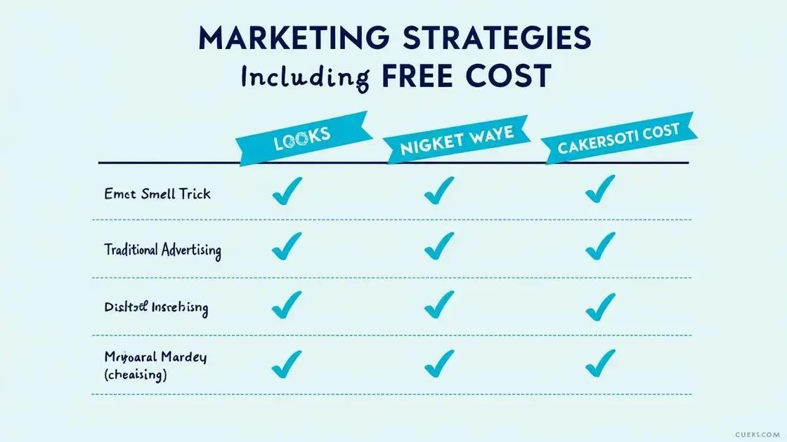 Comparing Costs with Alternatives
