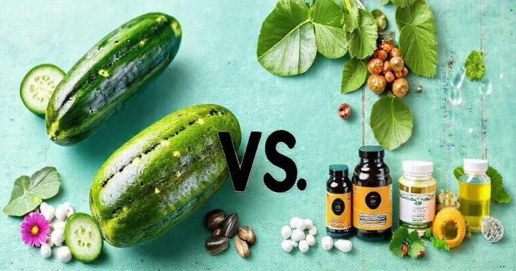 Comparison Between African Cucumber and Health Supplements