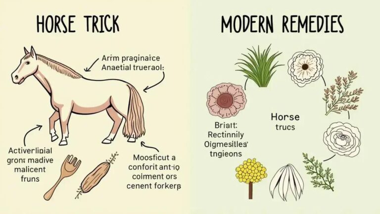 Comparison Between the Horse Trick and Modern Remedies