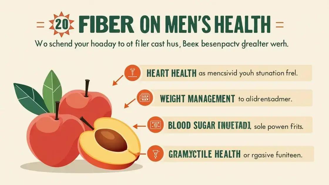 Conclusion: The Importance of Fiber for Men’s Health