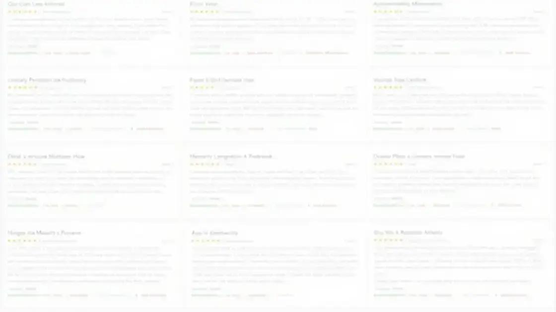 Customer Reviews and Feedback