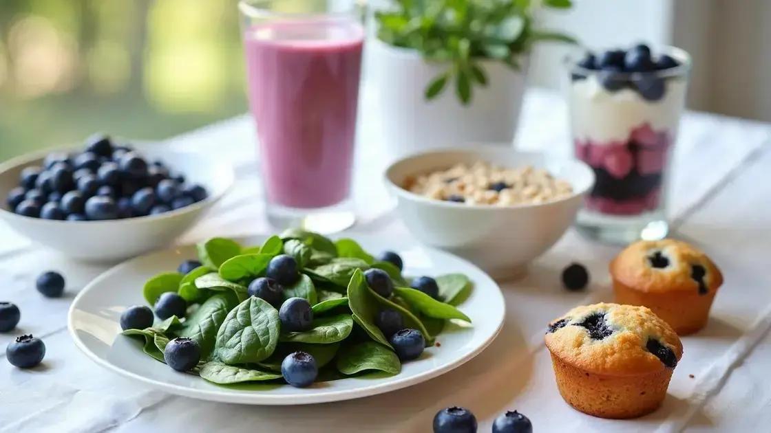 Delicious Blueberry Recipes