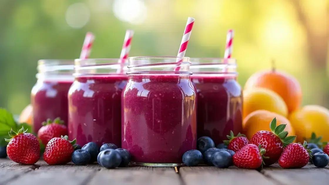 Delicious Elderberry Smoothie Recipes