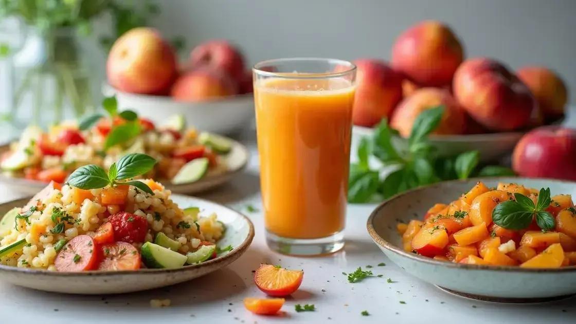 Delicious Nectarine Recipes for Health Benefits