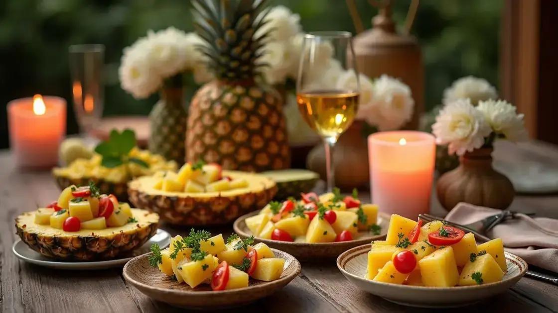 Delicious Pineapple Recipes for Lovers