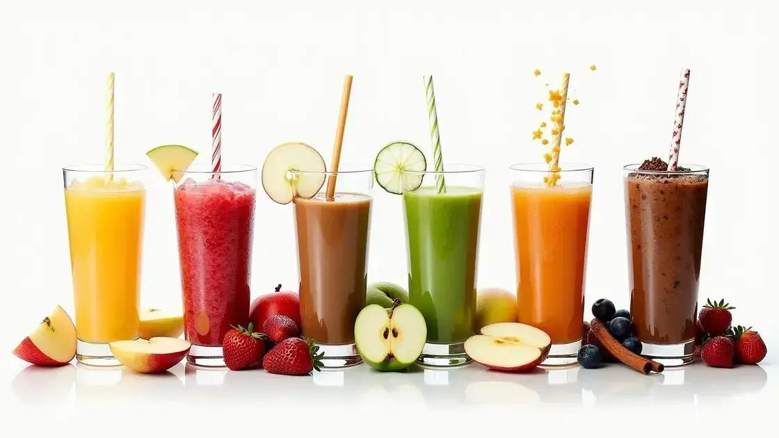 Delicious Variations of Water Apple Smoothies