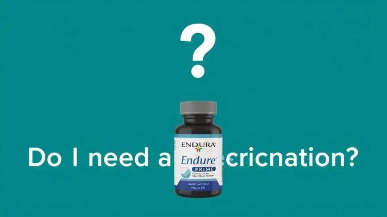 Do I Need a Prescription to Buy Endura PRIME?