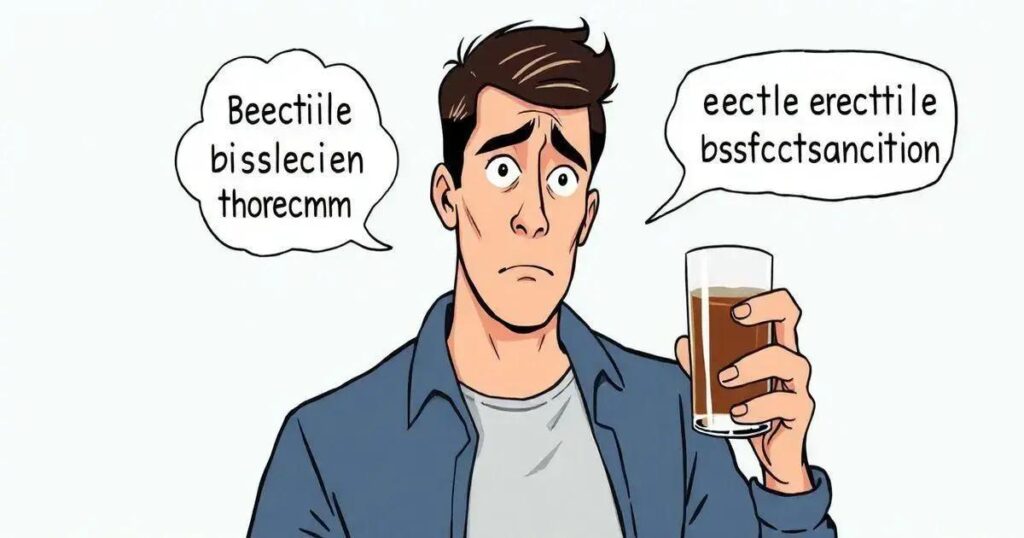 Does Alcohol Consumption Worsen Erectile Dysfunction?
