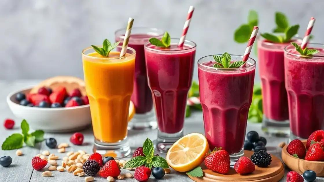 Easy Mulberry Smoothie Recipes