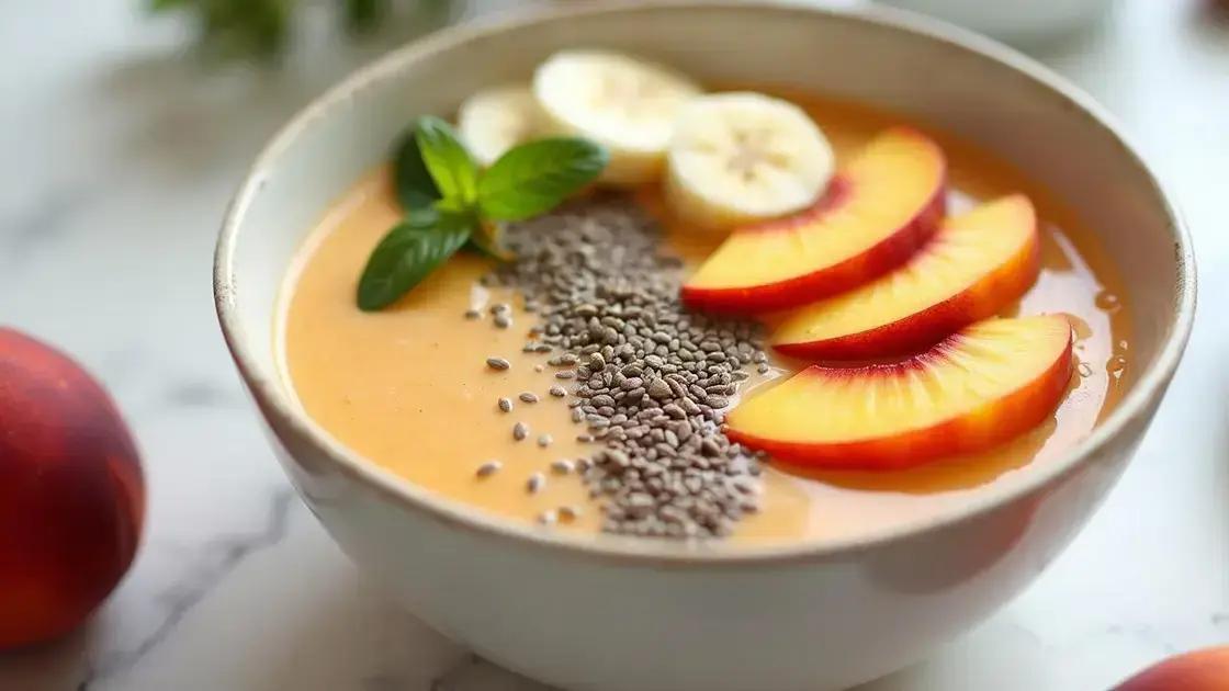 Easy Peach Smoothie Recipes