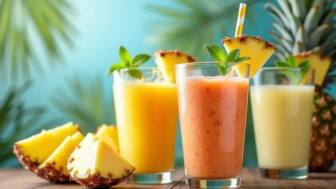 Easy Pineapple Smoothie Recipes