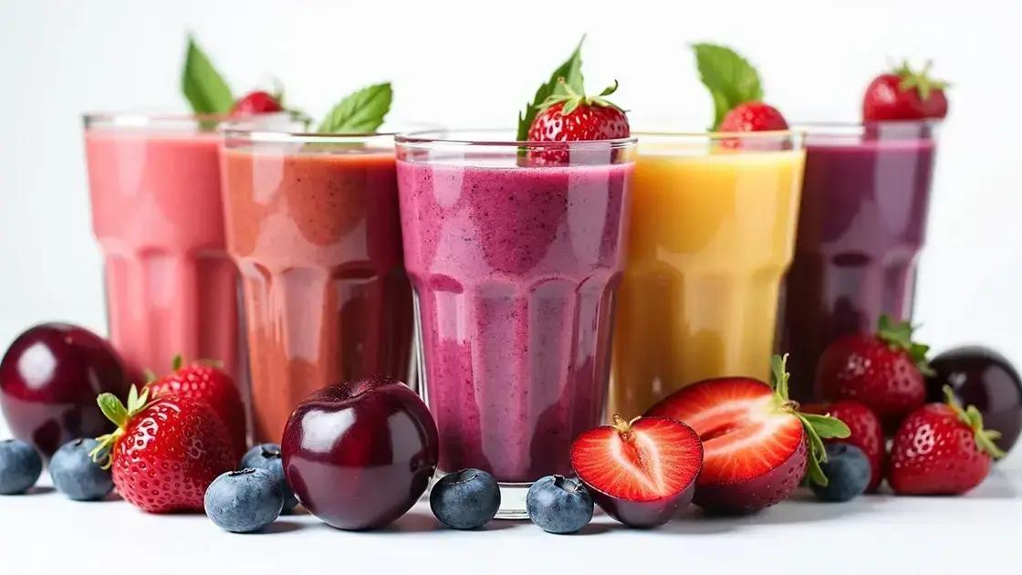 Easy Recipes for Delicious Plum Smoothies