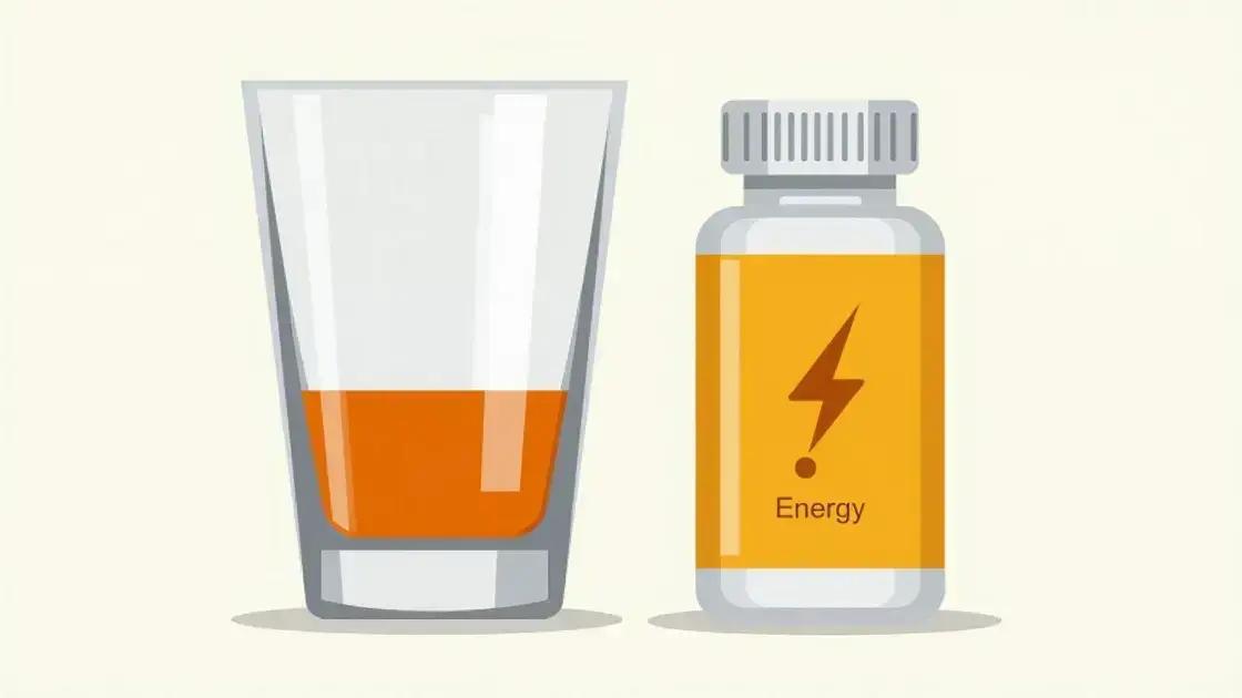 Effects of Alcohol on Energy Supplements