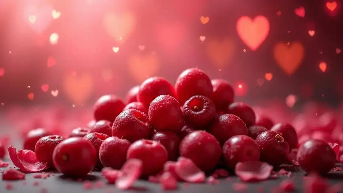 Effects of Cranberries on Sexual Health