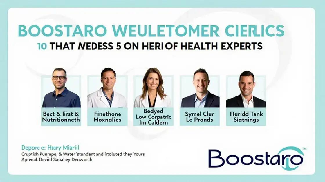 Expert Opinions on Boostaro Use