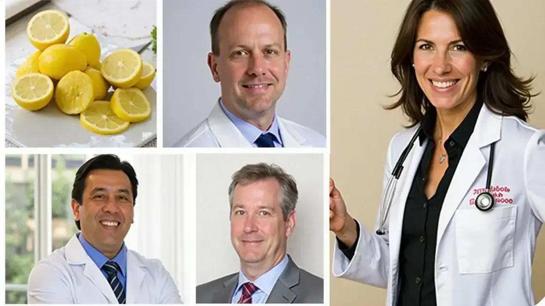 Expert Opinions on Lemon Water and ED