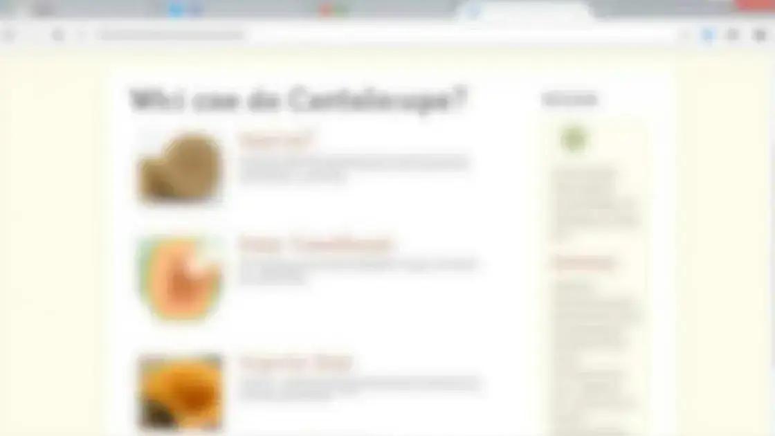 Frequently Asked Questions about Cantaloupe