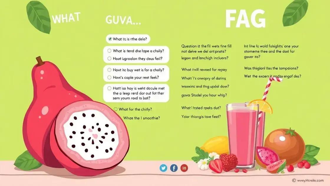 Frequently Asked Questions About Guava