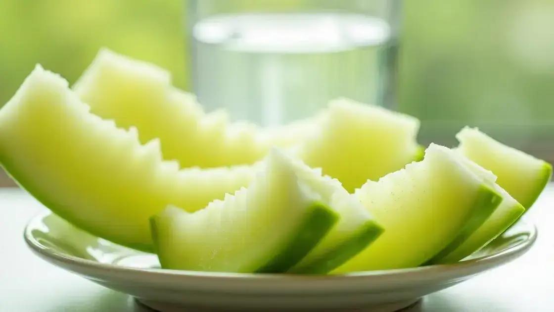 Health Benefits of Honeydew Melon