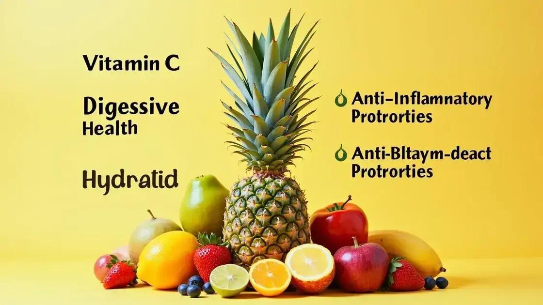 Health Benefits of Pineapple