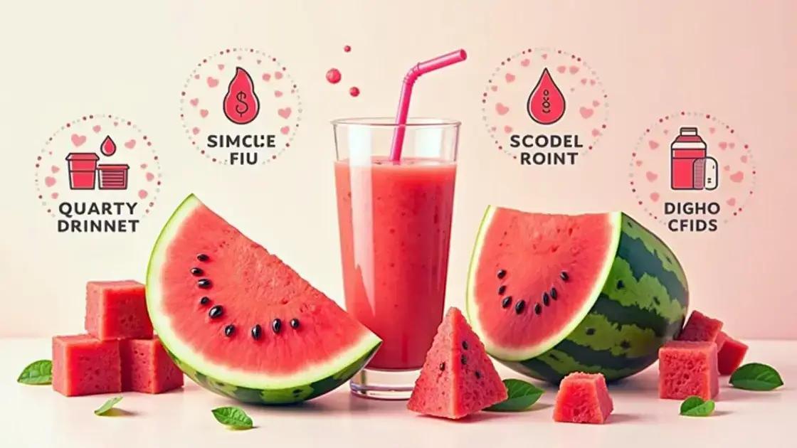 Health Benefits of the Watermelon Trick